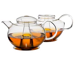 Lighting teapots